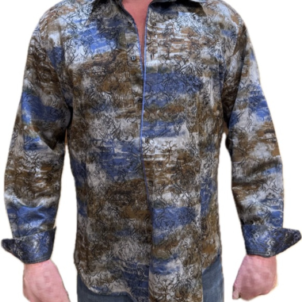 Robert Graham Limited Edition Reversible Patterned Shirt